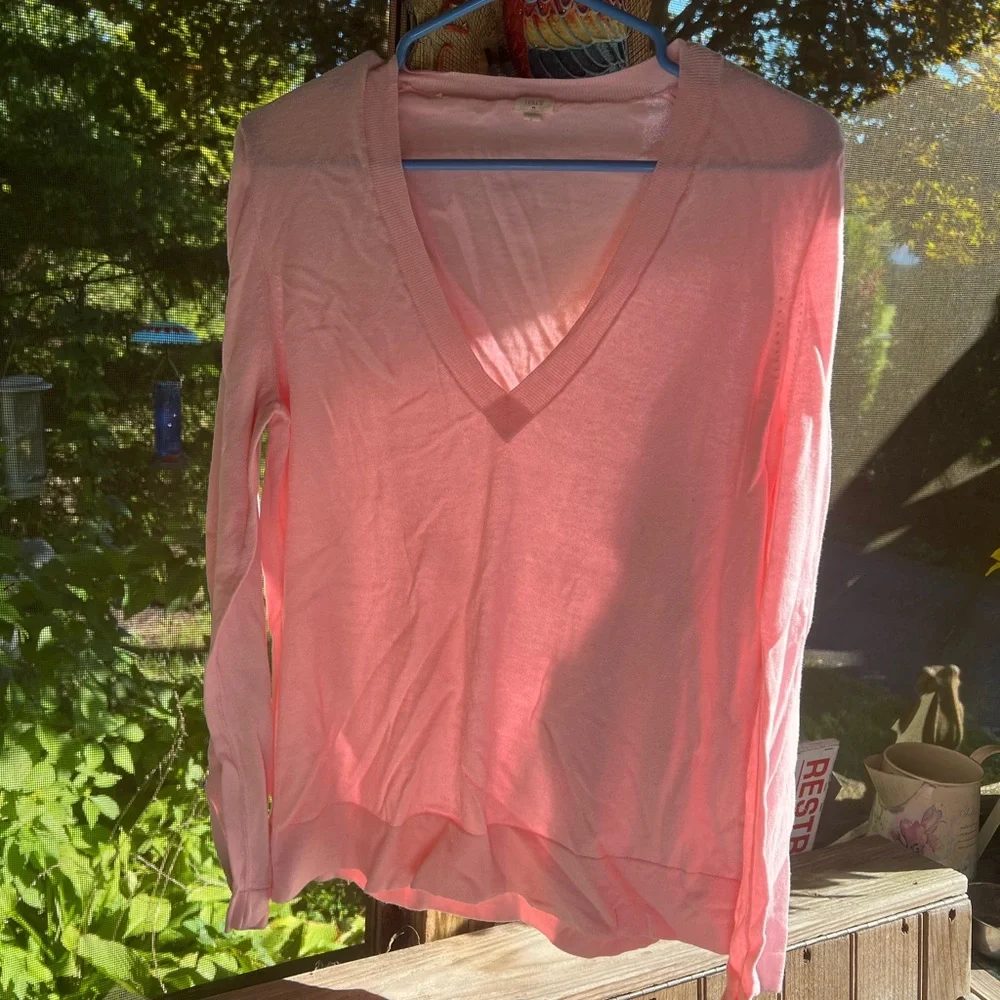 J. Crew v neck sweater - Picture 3 of 4